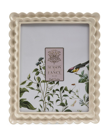 8X10 Ruffle Tabletop Picture Frame | TJ Maxx