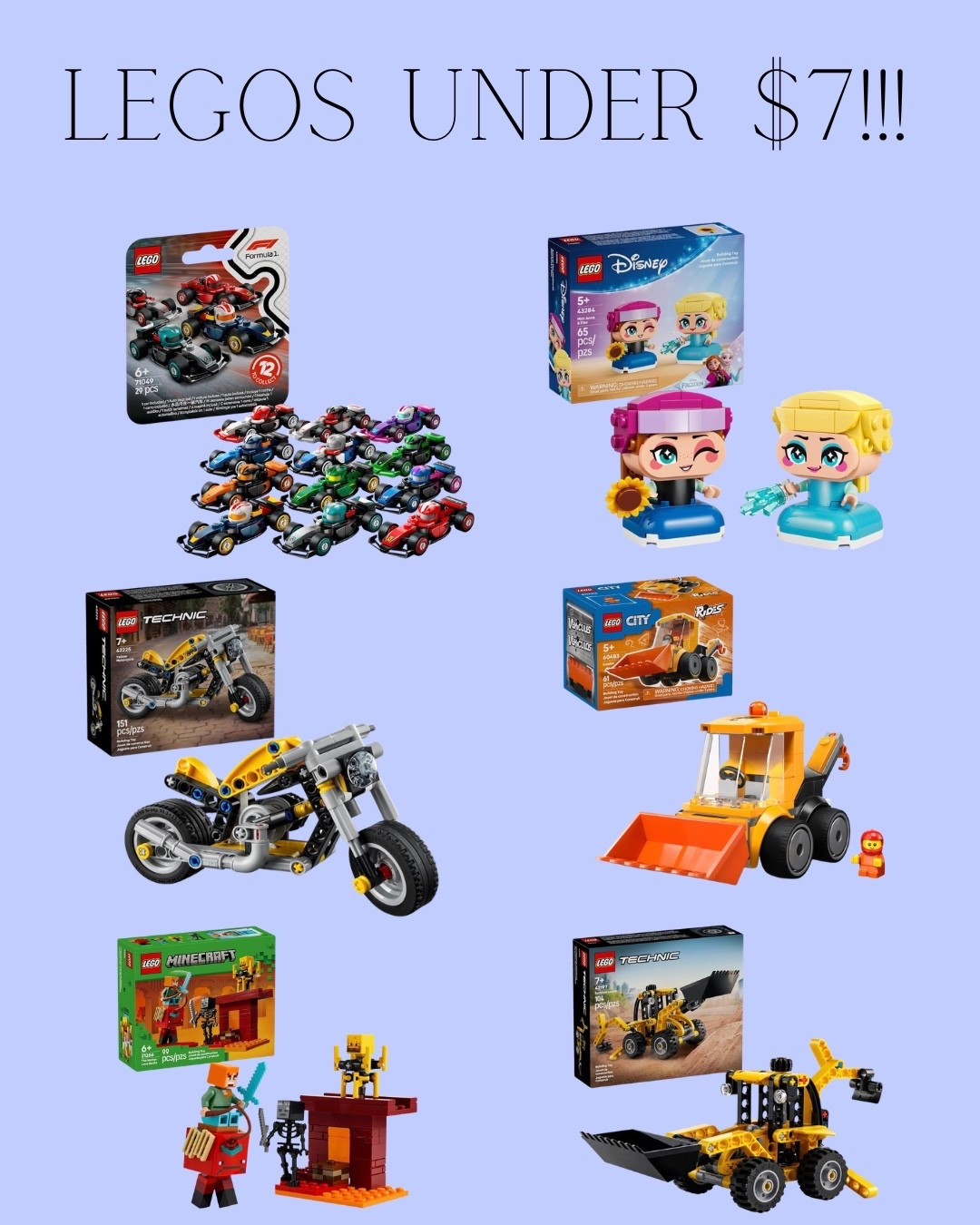 Snag these Legos under seven dollars now and gift them later!

Perfect time to grab these stocking stuffers or birthday gifts while they are on sale!

#LTKKids #LTKmomlife #LTKHome