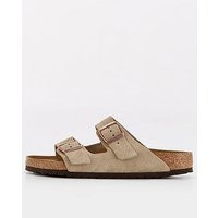 Birkenstock Men's Arizona Suede Sandals - Beige, Beige, Size 11.5, Men | Very (UK)
