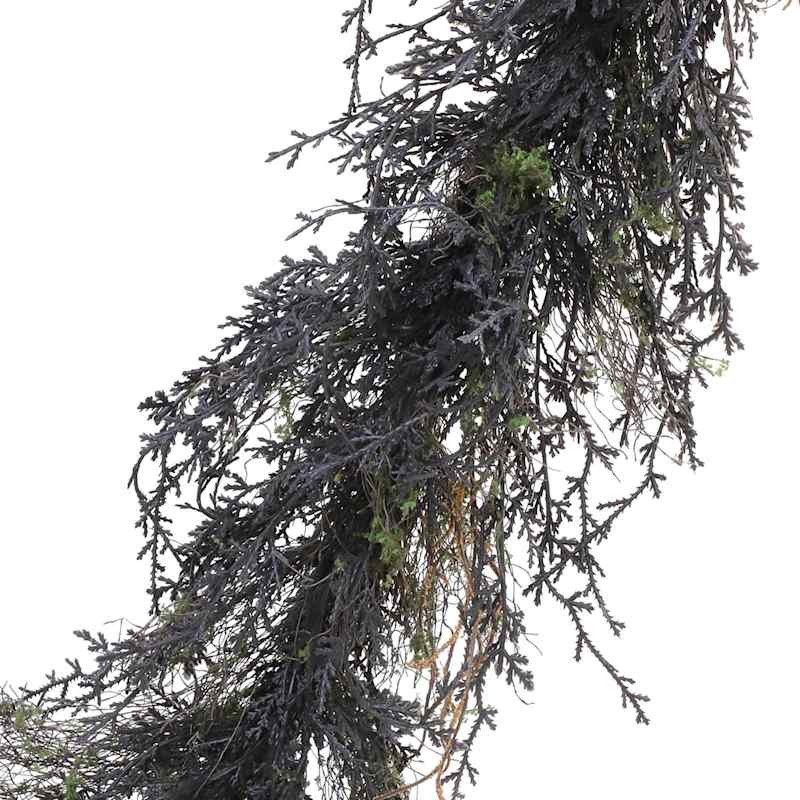 Green Cedar & Moss Garland, 72" | At Home