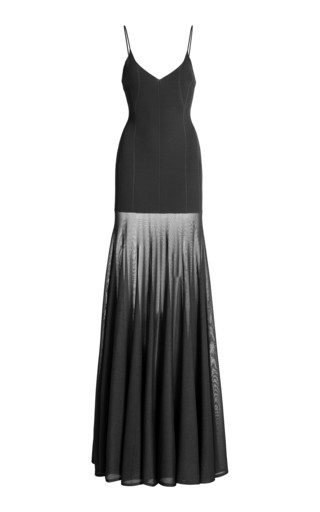 The Katya Sheer Knit Maxi Dress | Moda Operandi (Global)