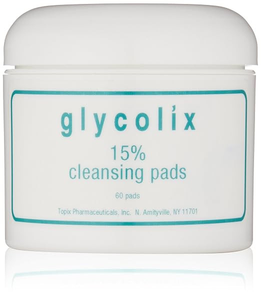 Glycolix 15% Cleansing Pads, 60 Count | Amazon (US)