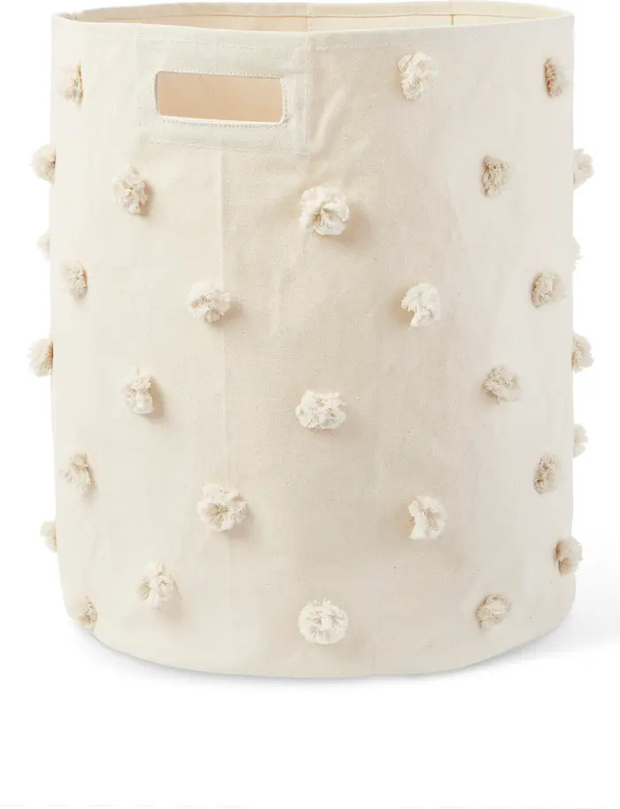 Pehr Pompom Canvas Hamper | Nordstrom | Nordstrom