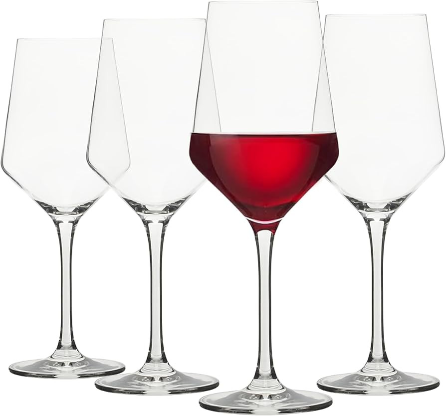 Sur La Table Kitchen Essentials Vino Breeze Crystal Clear 18 OZ 4 Pack All Purpose White Wine Gla... | Amazon (US)