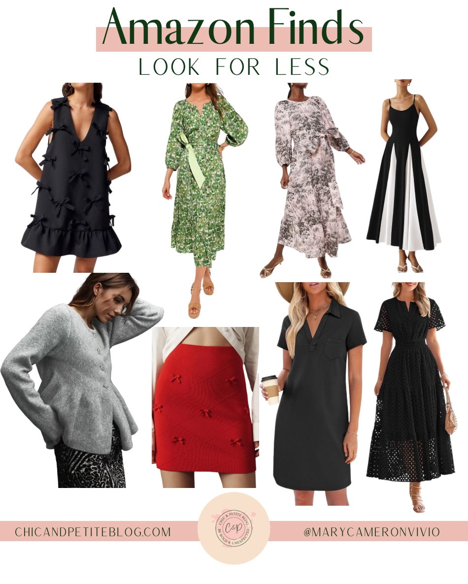 Amazon Finds: Look for Less

Exact Amazon pieces linked at the top. The designer pieces are linked at the bottom (marked as similar)


Spring style // trench coat // Valentine’s Day outfit // Valentine’s Day look // workwear // transition outfit // everyday style // designer look for less

#LTKStyleTip #LTKFindsUnder100 #LTKFindsUnder50