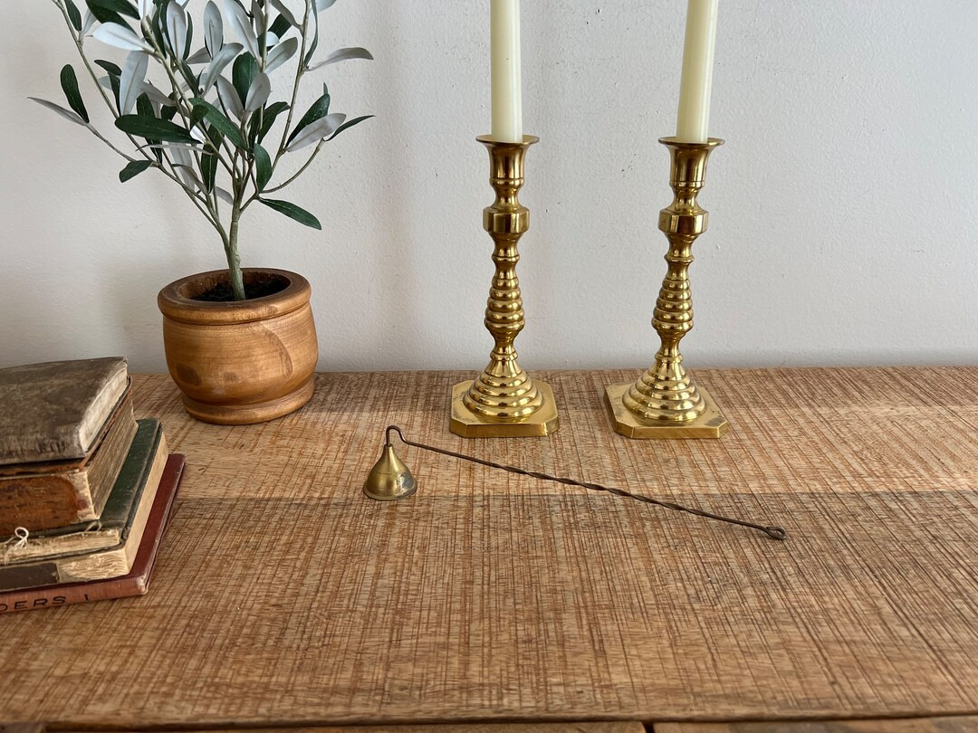 Vintage Brass Snuffer - Etsy | Etsy (US)