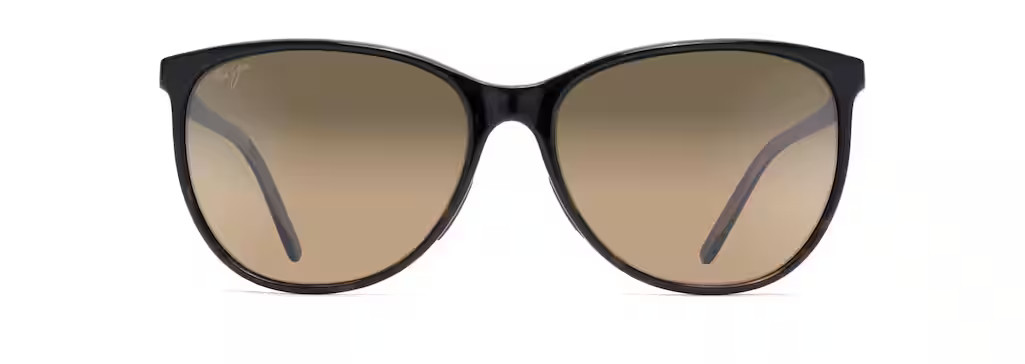 Maui Jim Women's Ocean Cat Eye Polarized Sunglasses | Tortoise with Peacock Frames with HCL Bronz... | Maui Jim