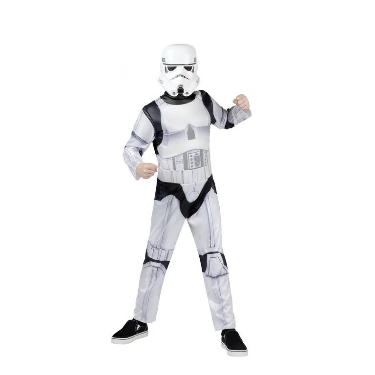 Star Wars Stormtrooper Halloween Costume for Children Youth Boys Size S (6/7), by Jazwares | Walmart (US)