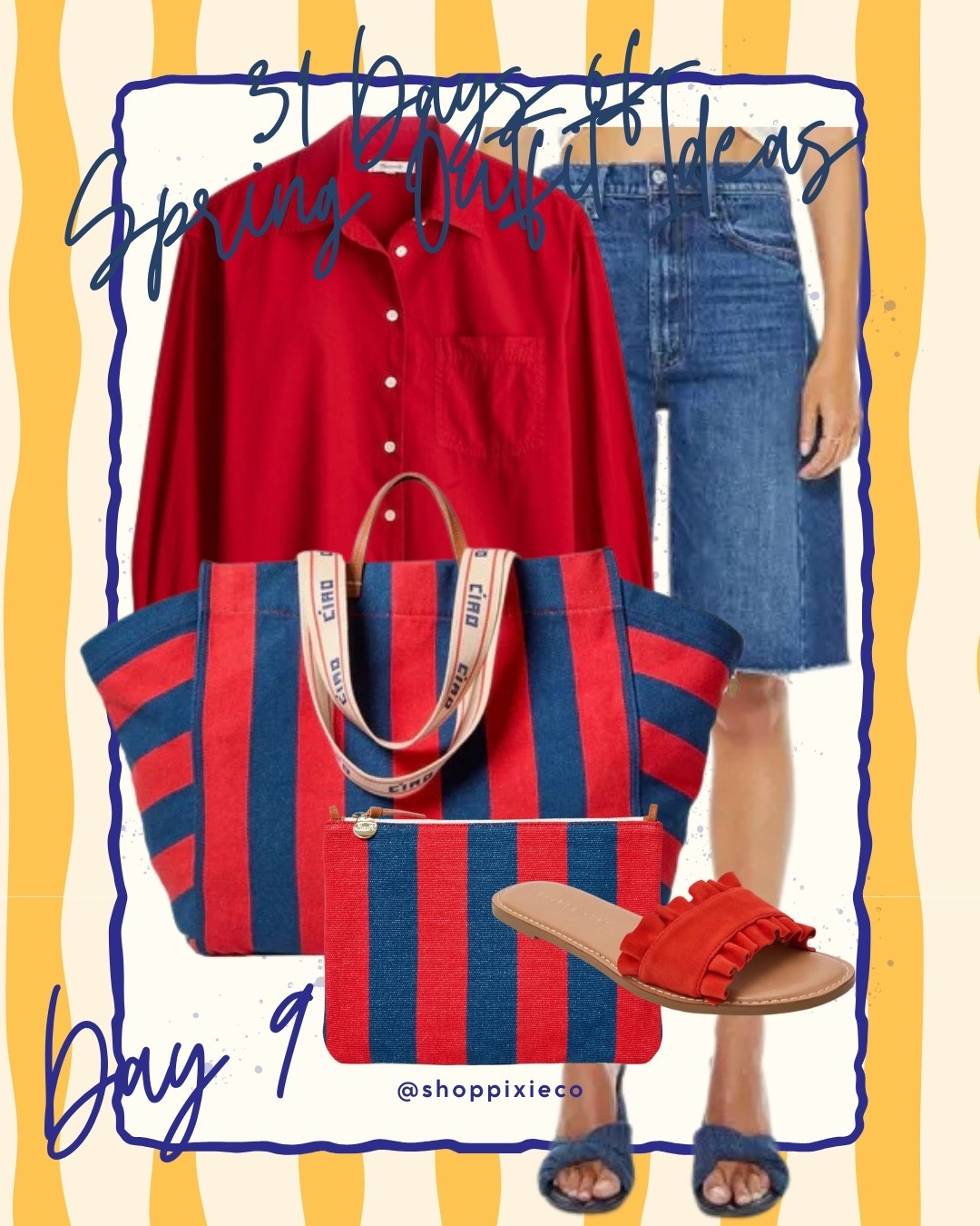 Day 9 of 31 outfits. Some of you will hate these, some will love. ❤️ 

#LTKSeasonal #LTKgrwm #LTKOver40