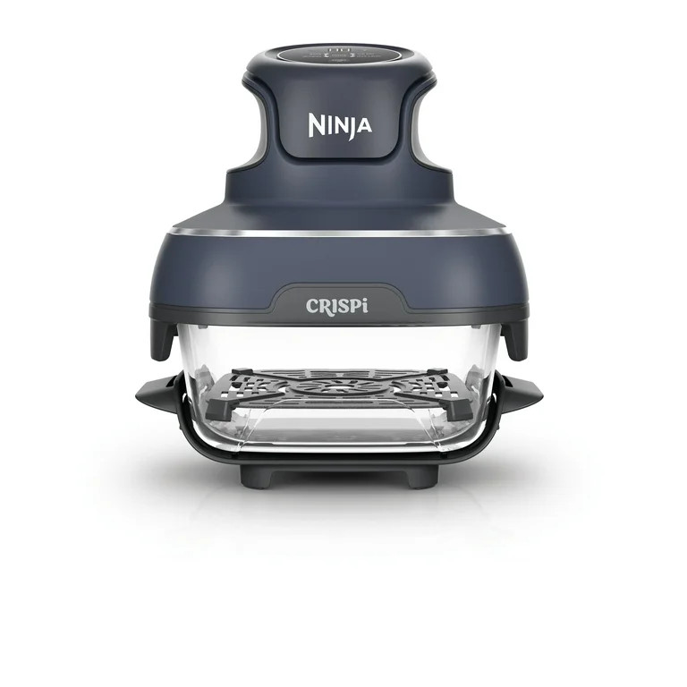 Ninja Crispi 4-in-1 Glass Air Fryer, 4 Qt & 6 Cup Containers, Designed Non-Toxic, Cyberspace FN10... | Walmart (US)