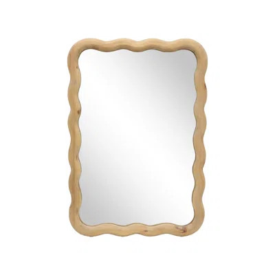 18.8" x 27.2" Boho Wavy Mirror | Wayfair North America