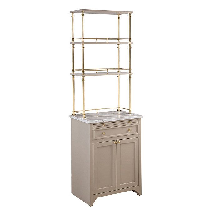 Ramona Serving Cabinet with Hutch | Ballard Designs, Inc.