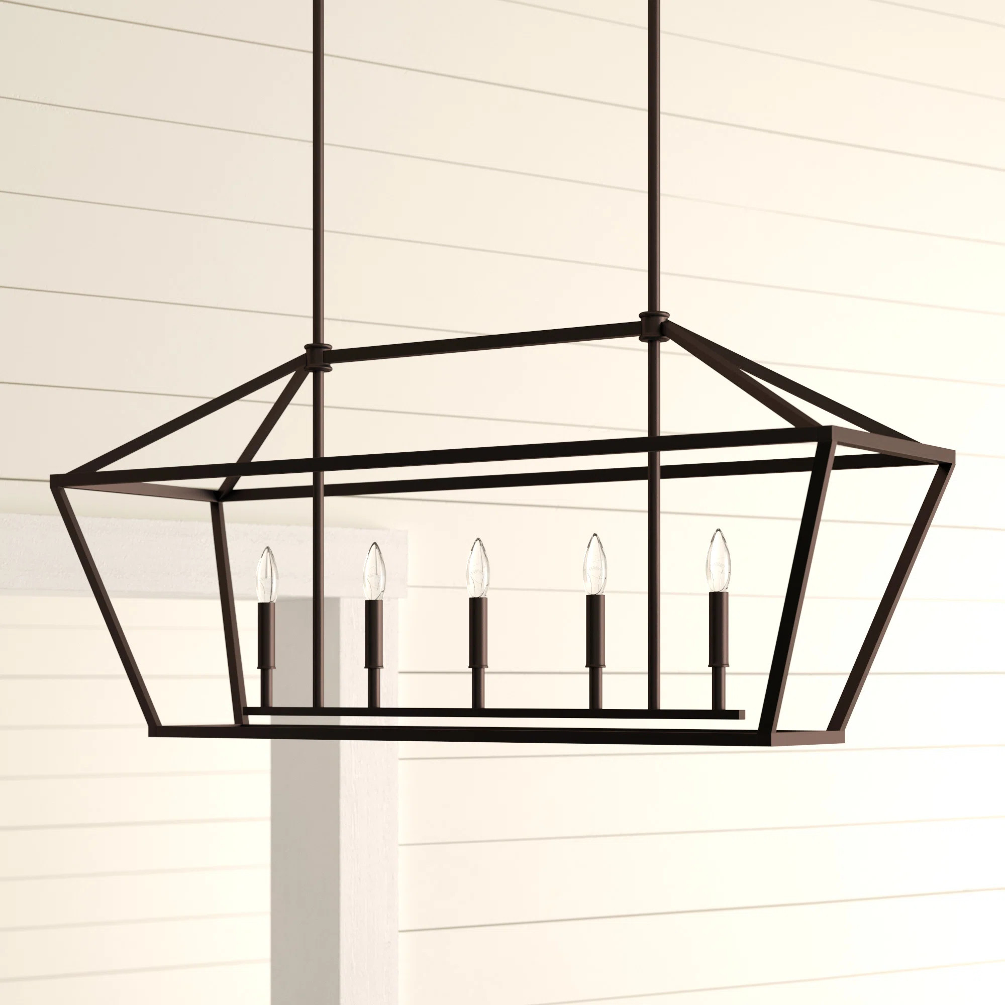 Snellville 5-Light Kitchen Island Linear Pendant | Wayfair North America