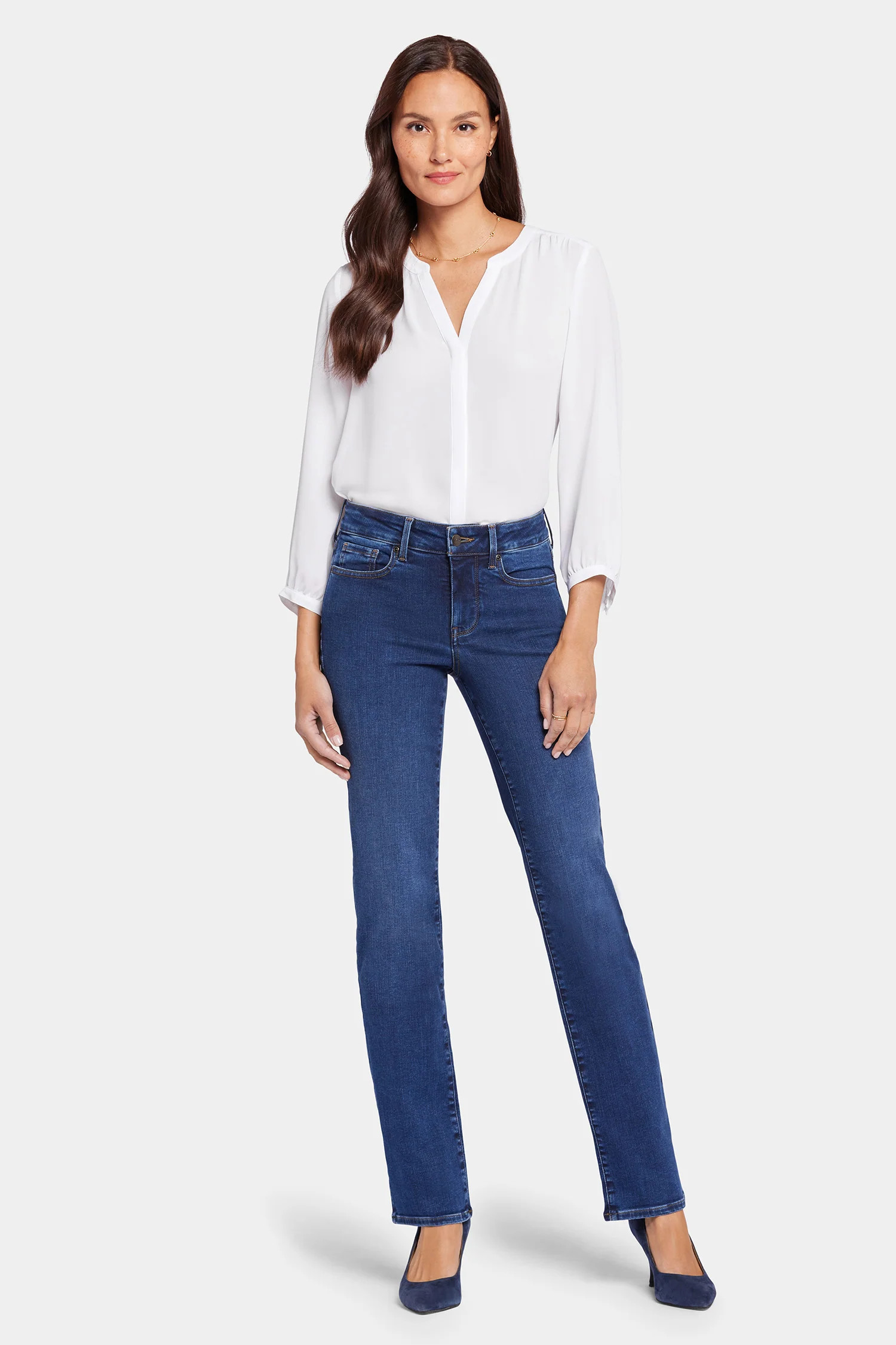 Marilyn Straight Jeans - Cooper | NYDJ