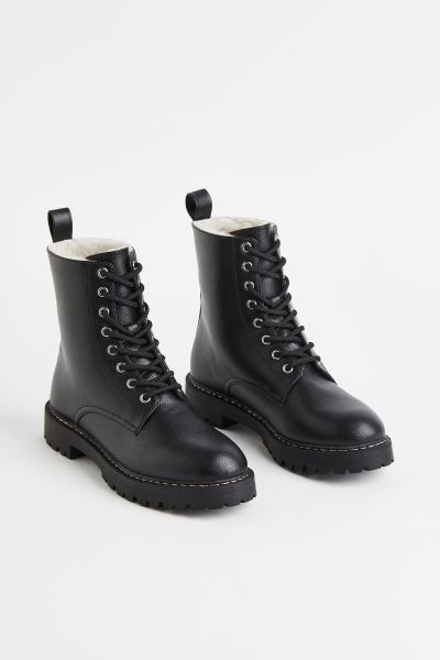 Warm-lined boots | H&M (UK, MY, IN, SG, PH, TW, HK)