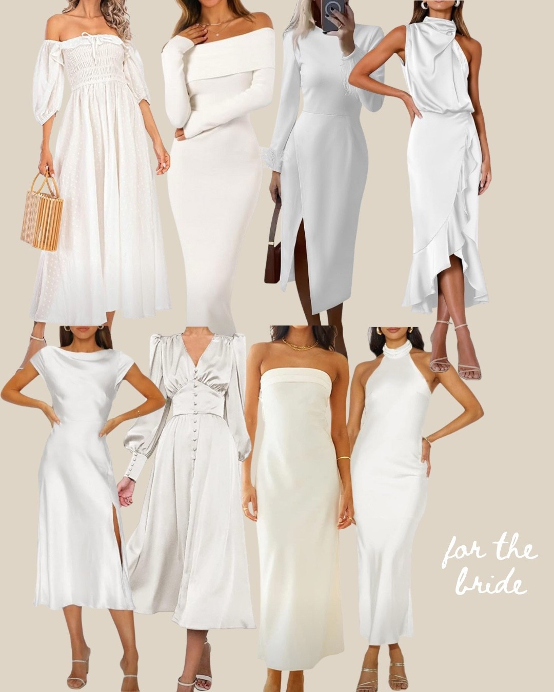 FOR THE BRIDE 💍 Bridal shower, bridal shower dress, bridal shower dresses, bridal shower inspo, bridal shower inspiration, bridal wardrobe, white dress, white dresses, engagement pictures, formal white dress, formal white dresses, bride, bride to be, 2025 bride, 2025 brides, engagement look, engagement looks, wedding dress, wedding dresses, engagement party, bridesmaid luncheon, bachelorette, rehearsal dinner, reception, after party, 

#LTKFindsUnder100 #LTKWedding