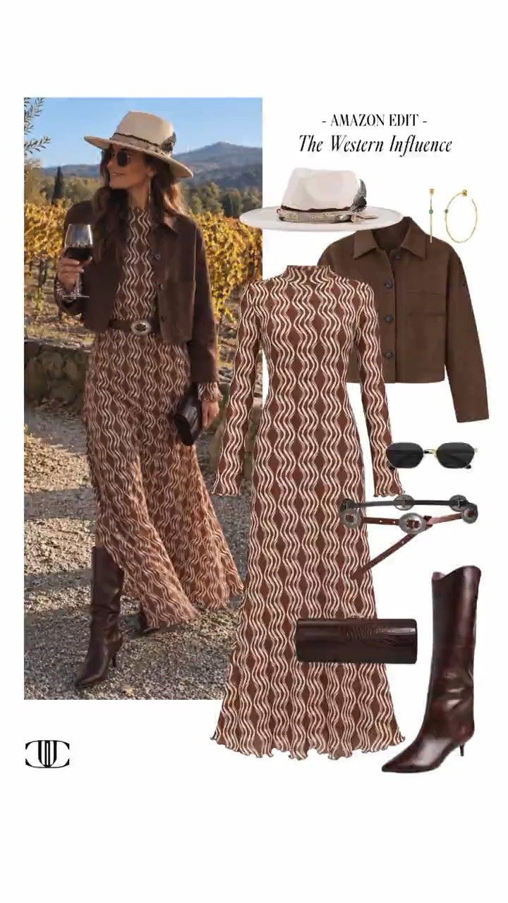 🤠 A little Western influence goes a long way.

In Amazon Edit: The Western Influence, I’m sharing chic fall looks with suede, rich leather, easy denim, statement belts, textured knits, and just the right touch of cowboy-inspired style.

The goal is Western without feeling like a costume—polished, wearable, and easy to mix into what you already own. Tap to shop the full edit and add a little Western edge to your fall wardrobe. 🤎✨

#LTKStyle #AmazonFashion #WesternStyle #FallFashion #WesternInfluence #AmazonFinds #FallOutfits #SuedeStyle #DenimStyle #LTKFinds

#LTKootd #LTKSeasonal #LTKOver40
