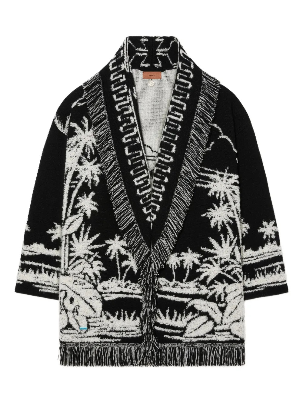 Palm Grove Tales fringe cardigan | Farfetch Global