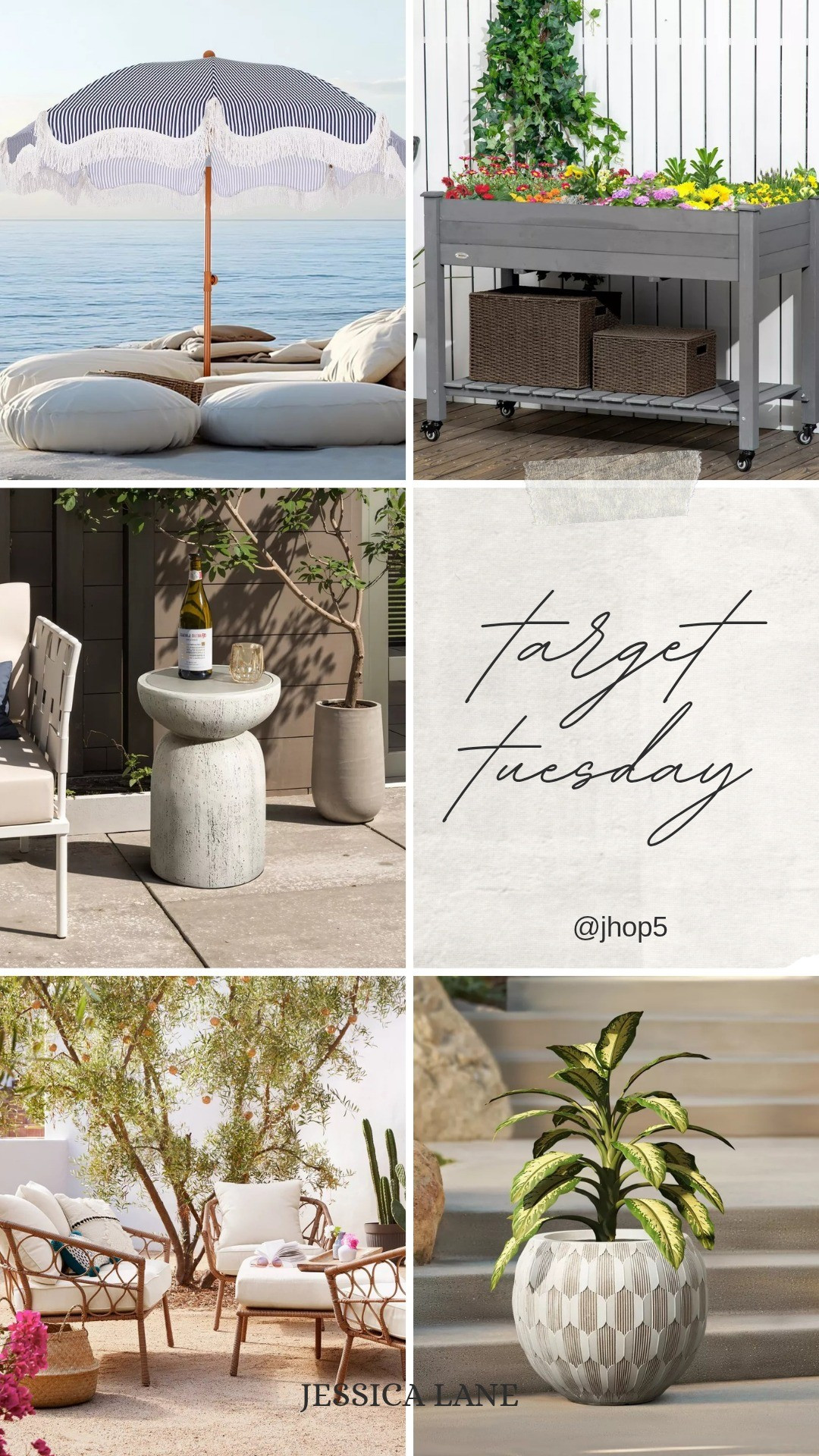 Upgrade your outdoor space with these gorgeous Target Tuesday patio finds, now up to 50% off. It is the perfect time to refresh your backyard with chic planters, furniture, and umbrellas for less.#TargetTuesday #TargetFinds #PatioDecor #OutdoorLiving

#LTKSeasonal #LTKSaleAlert #LTKHome