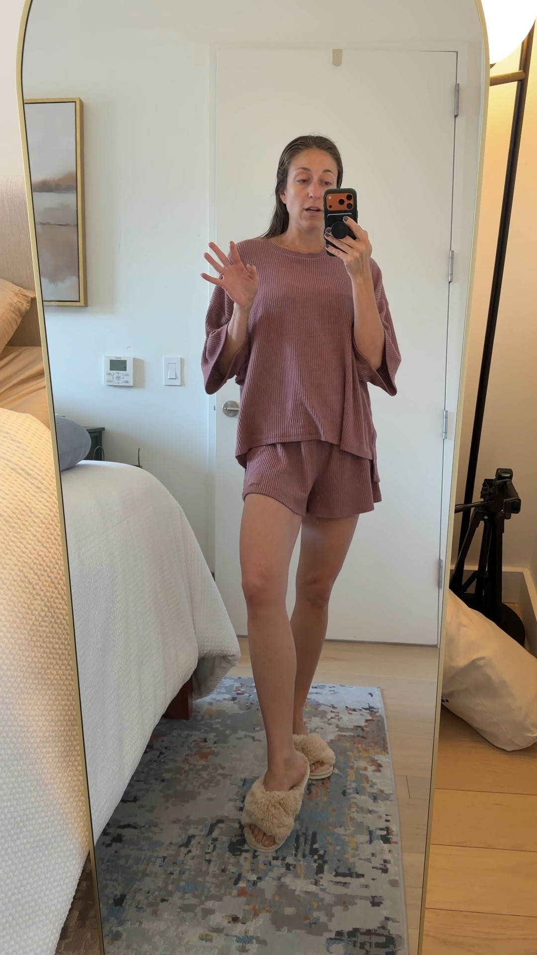 The yacht club sets from The Foxy Kind have been one of my favorite options in this transition from summer to Fall. They are great for around the house, running errands, or the airport! 

I paired it with my favorite slippers from Amazon today for getting some stuff done around the house! 

#LTKStyleTip #LTKSeasonal #LTKTravel