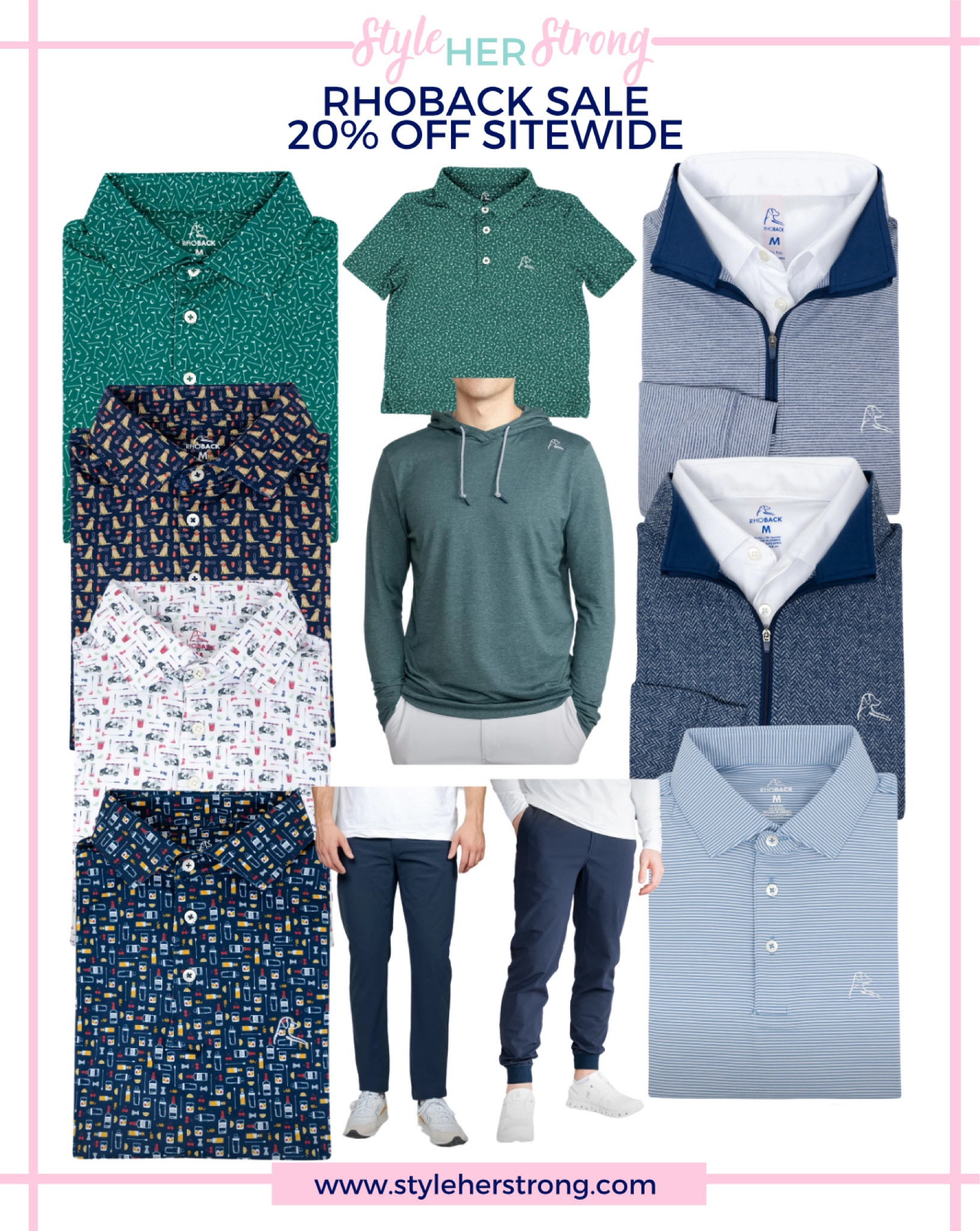 Rhoback Black Friday Sale get 20% off sitewide. Gifts for him, golf gifts, daddy matching 

#LTKGiftGuide #LTKmens #LTKCyberWeek