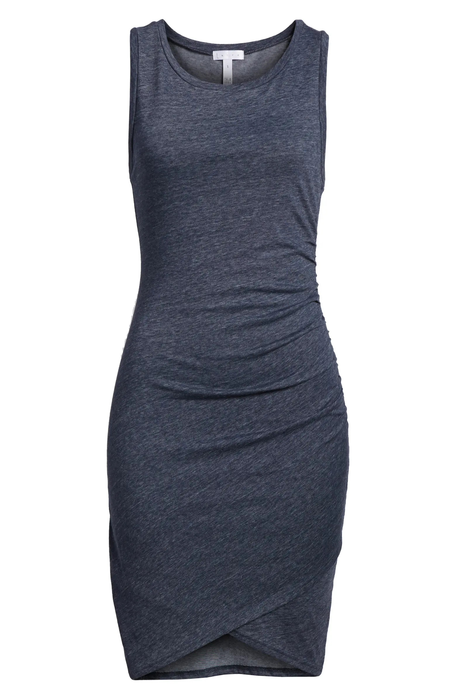Leith Ruched Body-Con Sleeveless Dress | Nordstrom Rack