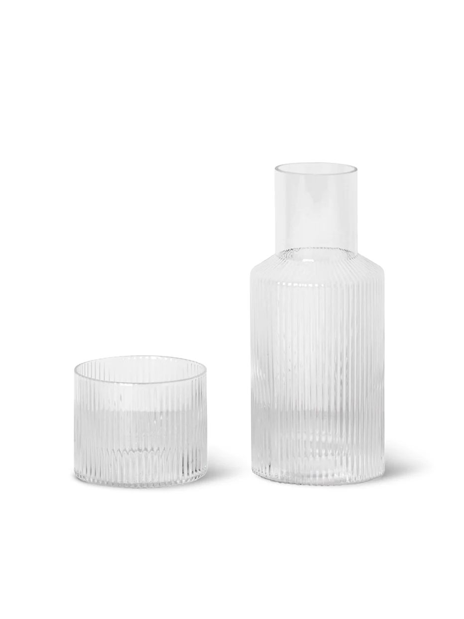 Ripple Carafe Set – BURKE DECOR | Burke Decor