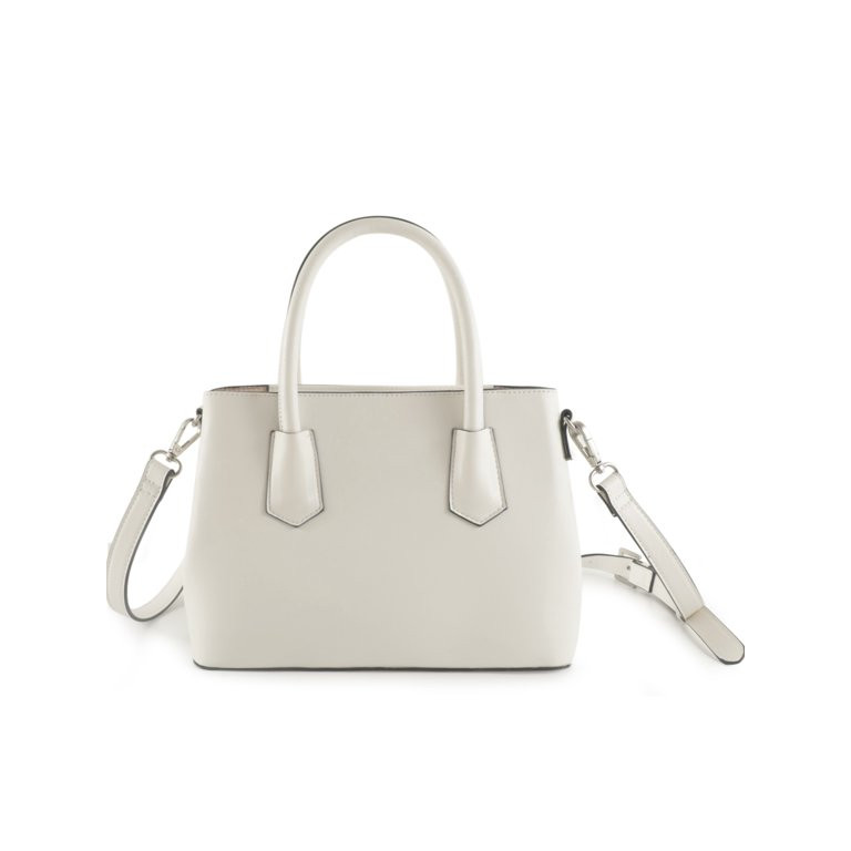 French Connection Women's Katie Smooth Satchel Handbag, White | Walmart (US)
