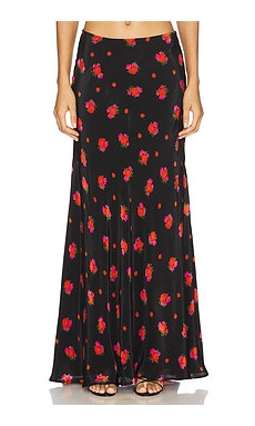 Bardot Monroe Maxi Skirt in Black Floral from Revolve.com | Revolve Clothing (Global)