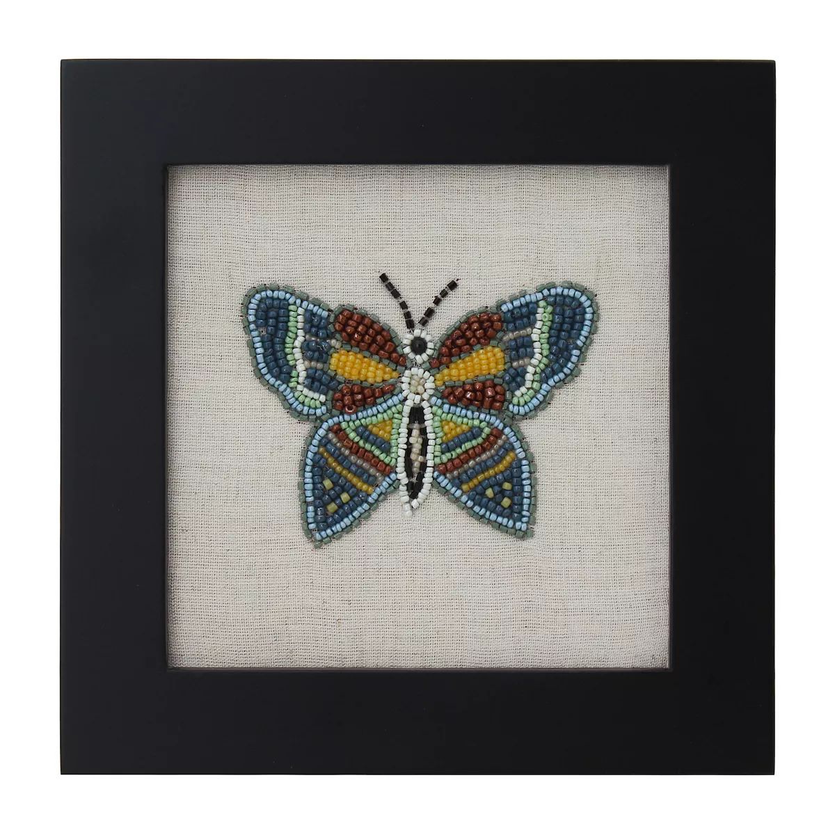 Sonoma Goods For Life® Beaded Butterfly Framed Wall Art | Kohl's