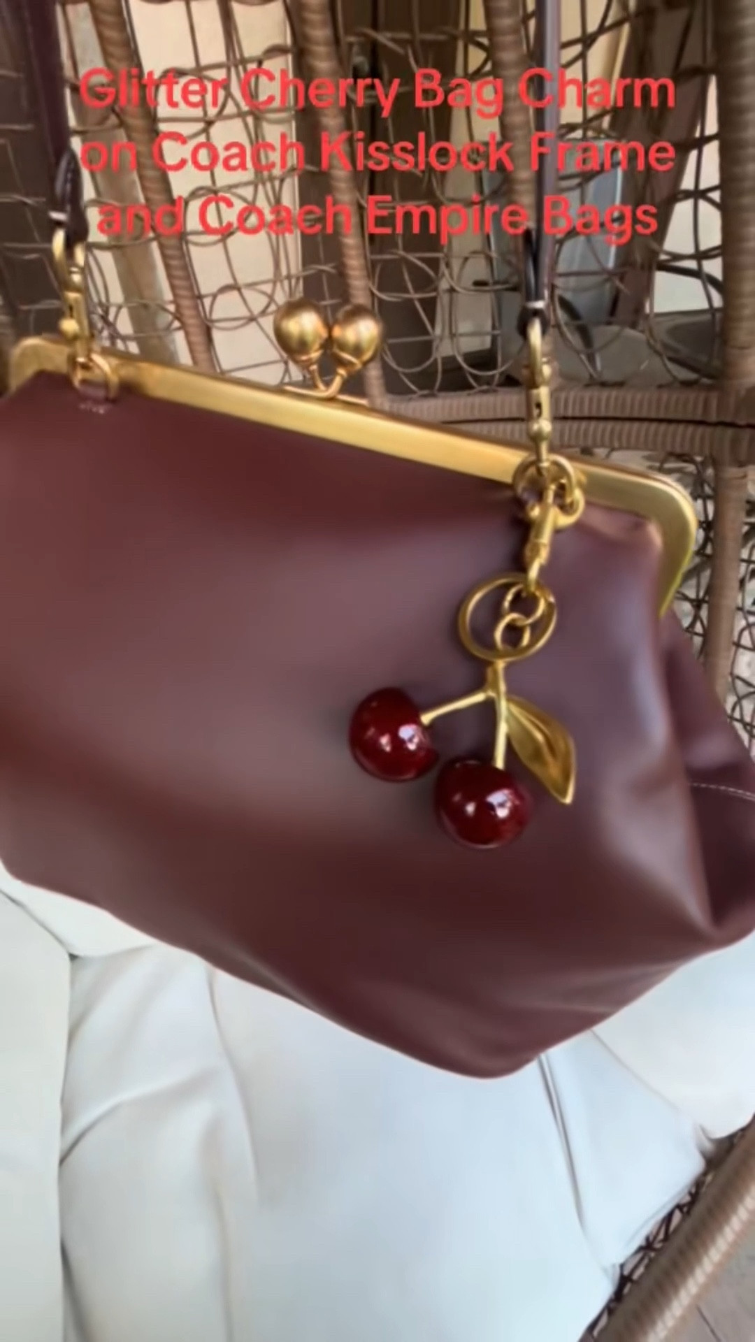 Elevating my Coach bags with this affordable Glitter Cherry charm 🍒✨ 
I love how a small accessory can dress up both the Coach Empire and the Coach Kiss Lock, luxury look without the luxury price. Sometimes the smartest way to refresh your bag collection is with a chic, inexpensive charm instead of buying a whole new bag. 

Linked here so you can shop the look!


#LTKFinds #LTKAccessories #LTKBagEdit #LTKStyle #LTKUnder50 #CoachBag #BagCharm #PurseCharm #HandbagStyle #AffordableStyle #AccessoryEdit #ChicOnABudget #FashionDetails

#LTKOver40 #LTKWorkwear #LTKFindsUnder50