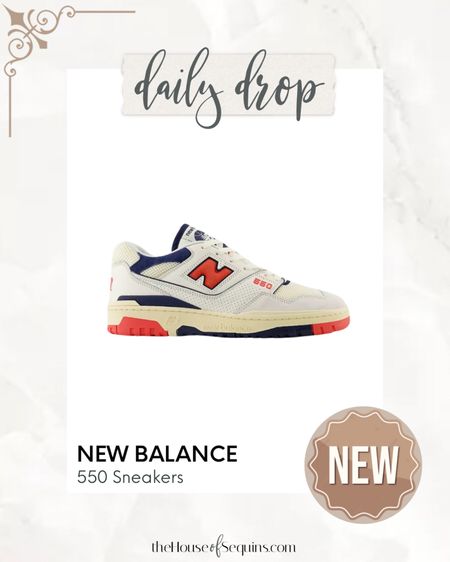 JUST DROPPED! New Balance 550 sneakers