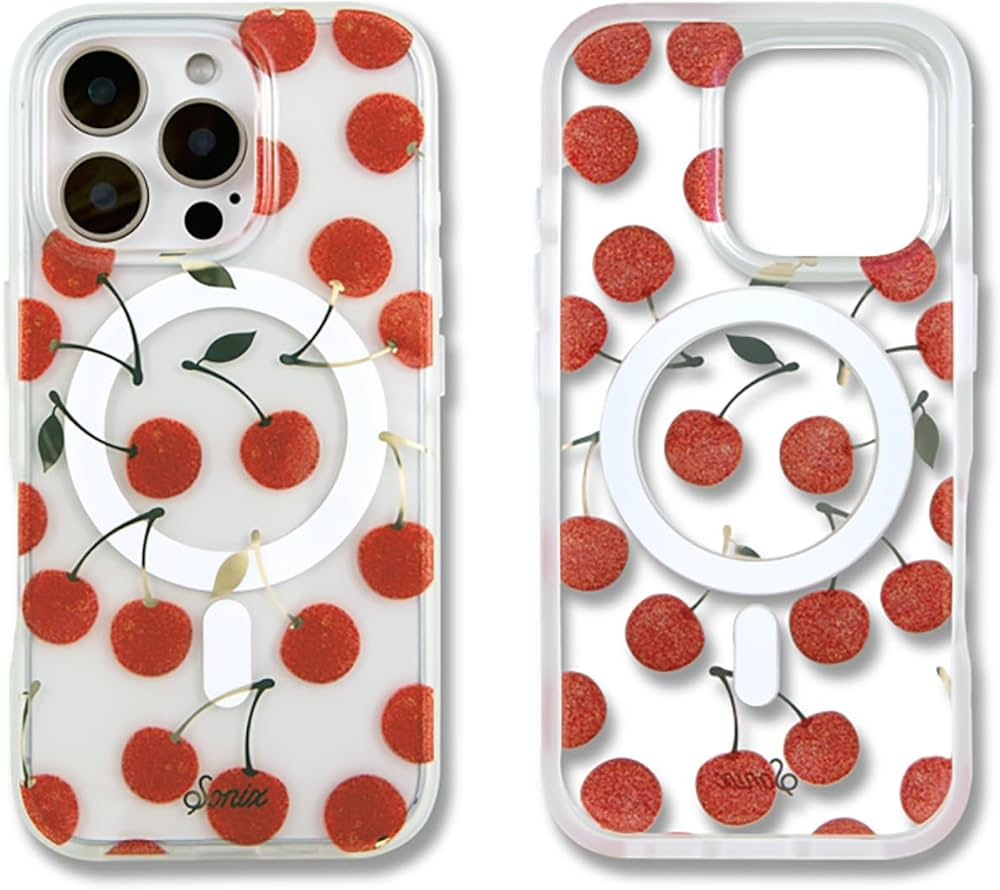 Sonix Case for iPhone 16 Pro | Compatible with MagSafe | 10ft Drop Tested | Cherry On Top | Amazon (US)