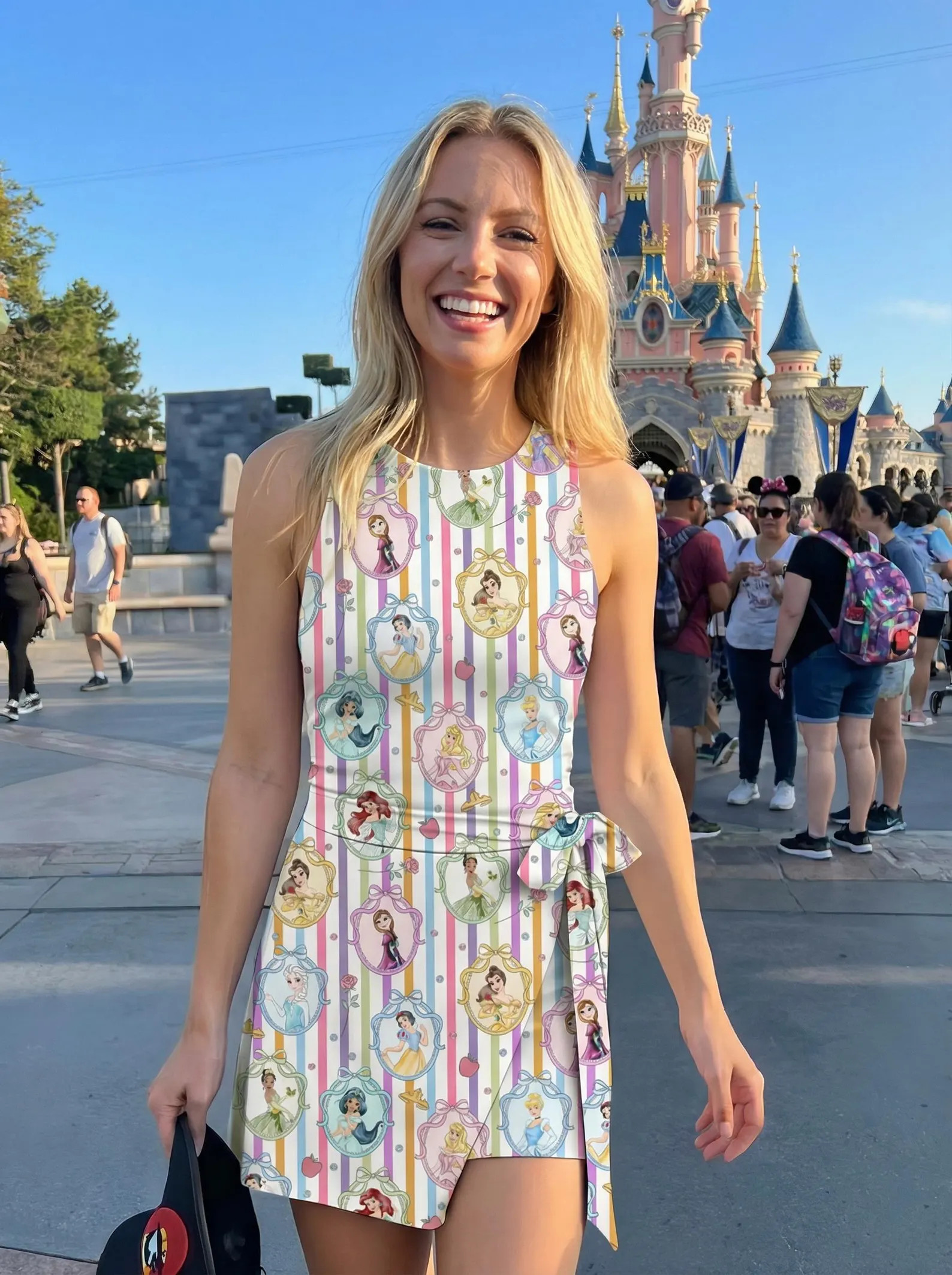 Magical Disney Princess Tennis Dress, Pastel Bow Skort Outfit, RunDisney Princess Marathon Mother... | Etsy (Global)