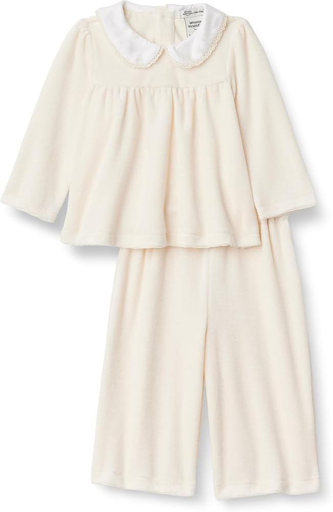 Amazon Essentials x Sofia Grainge Toddlers and Baby Girls' Corduroy Velour Set | Amazon (US)
