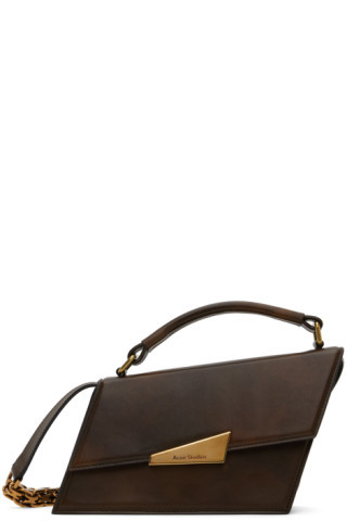 Brown Mini Distortion Bag | SSENSE