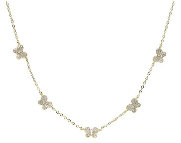 Monarch Station Necklace | Accessory Concierge