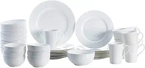 Mikasa 5225580 40 Piece Delray Bone China Dinnerware Set | Amazon (US)