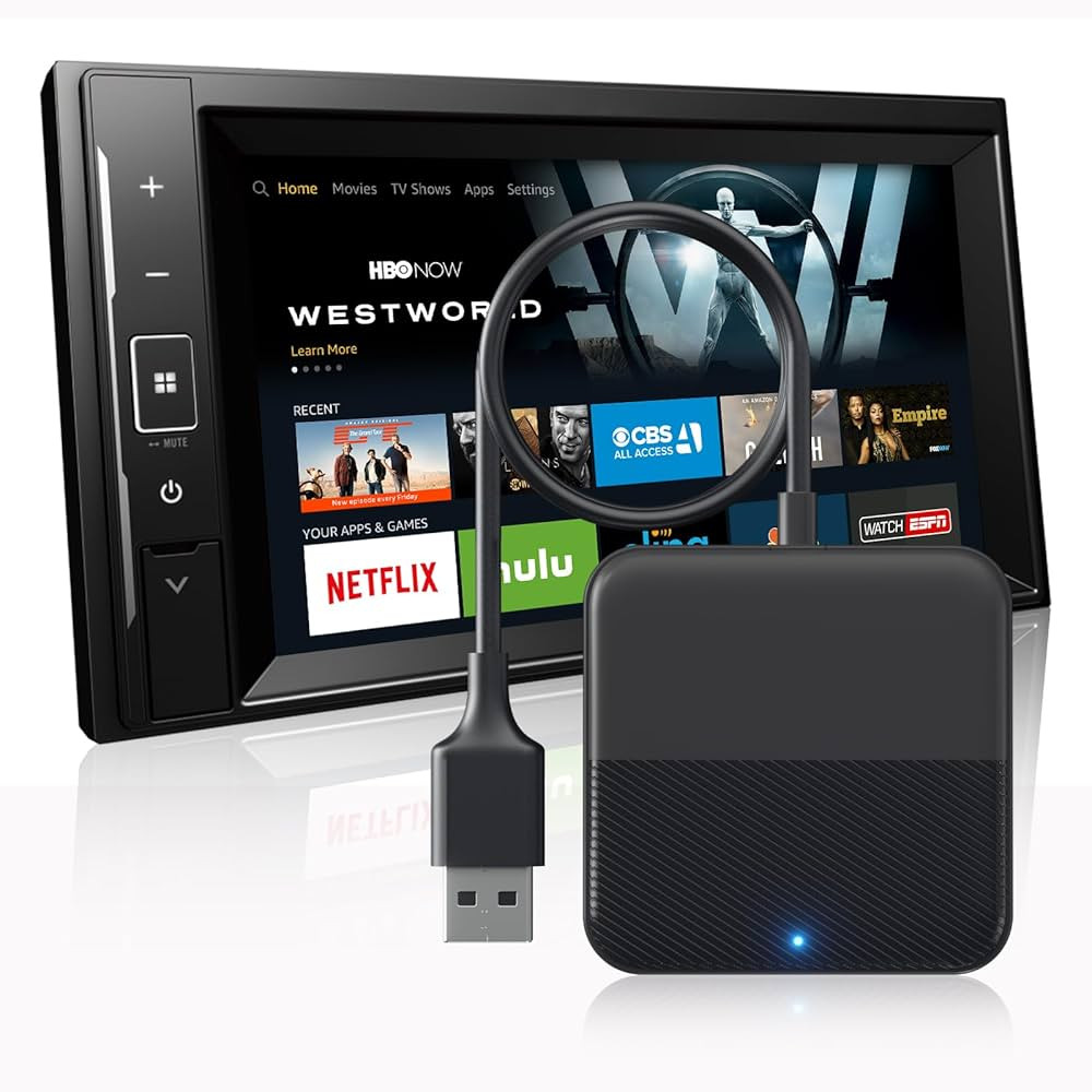 Car TV Mate,Wired CarPlay to HDMI for Fire TV Stick, Google, Set-top Box, Screen Thrower, Game Co... | Amazon (US)