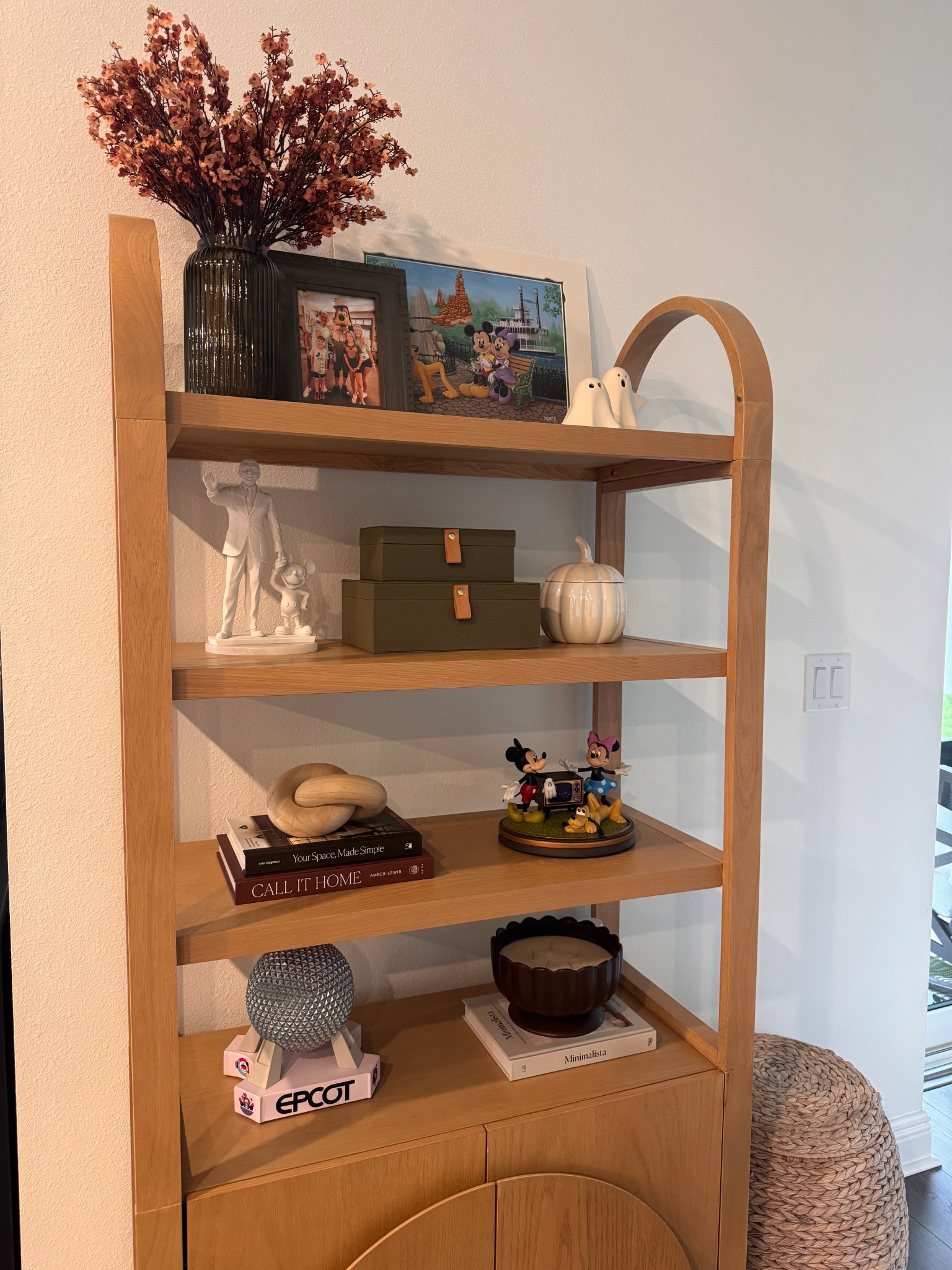 🍂✨ Cozy but make it minimal ✨🍂
My Nathan James bookshelf is all dressed up for fall with just a few simple touches. Proof that you don’t need to go overboard to make your home feel seasonal and warm. Sometimes less really is more 🤍 #FallDecor #MinimalistHome

#LTKHome #LTKSeasonal