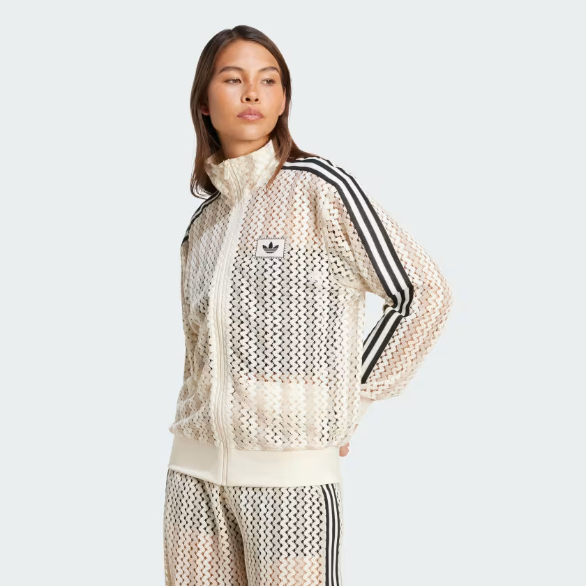 adidas Originals Summer Glow Firebird Track Top - White | Free Shipping with adiClub | adidas US | adidas (US)