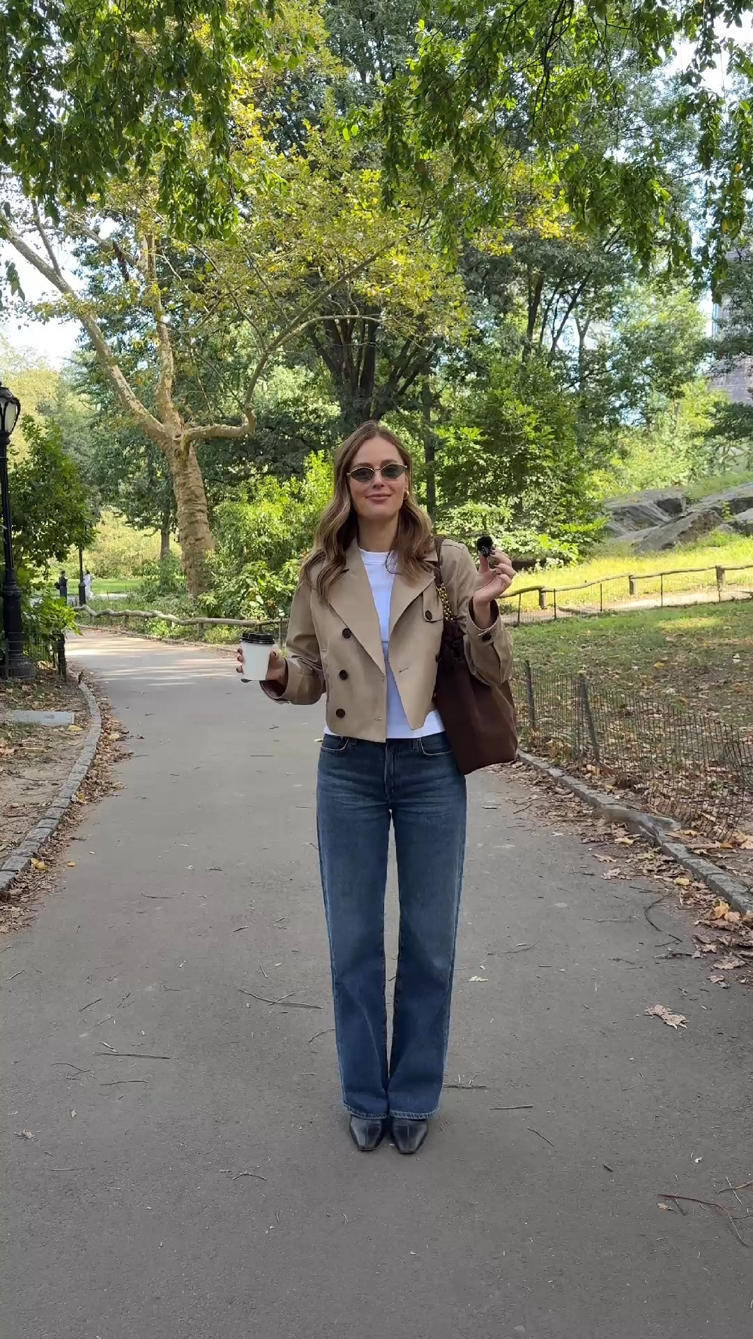 Fall in Central Park outfit! 