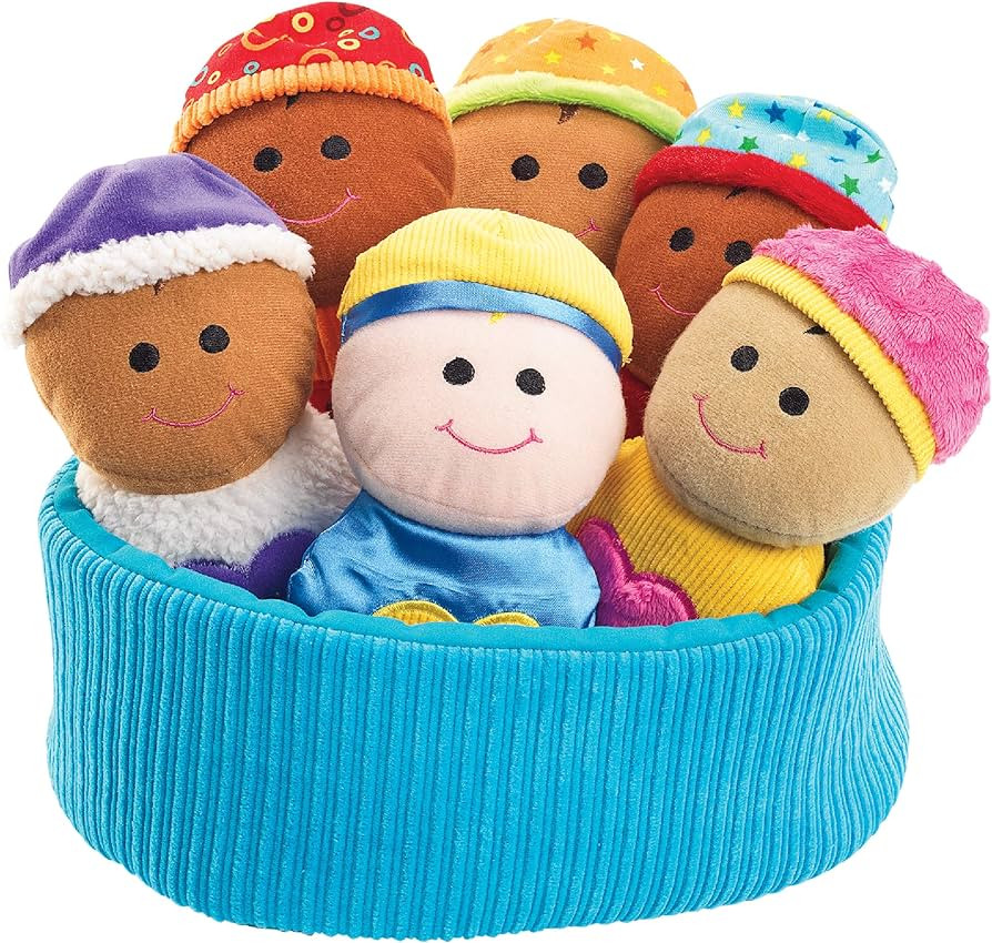 Excellerations 6 Sensory Baby Dolls, 7.25 inches by 4.25 inches, Perfect for Infants and Toddlers... | Amazon (US)