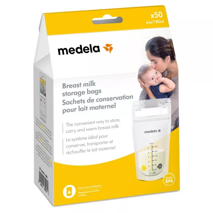 Medela Breast Milk Storage Bags 6oz/180ml | Target