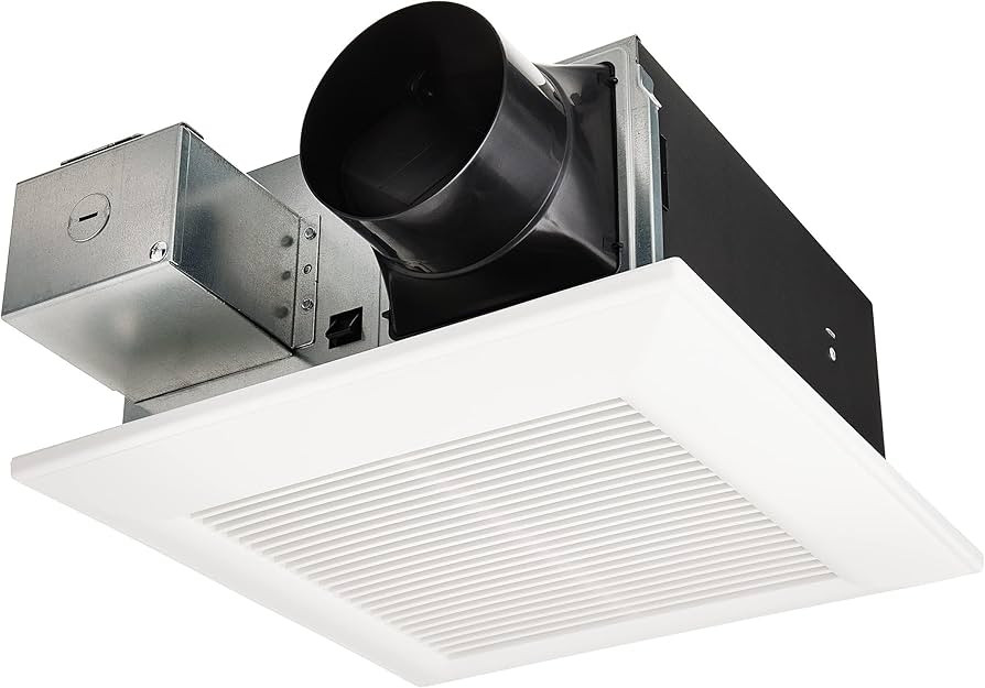 Panasonic WhisperFit Retrofit Ceiling Mount Bathroom Exhaust Fan, 50-80-110 CFM, FV-0511VF1 | Amazon (US)