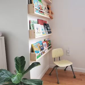 Nursery Bookshelf Natural Pine custom Sizing Available | Etsy | Etsy (US)