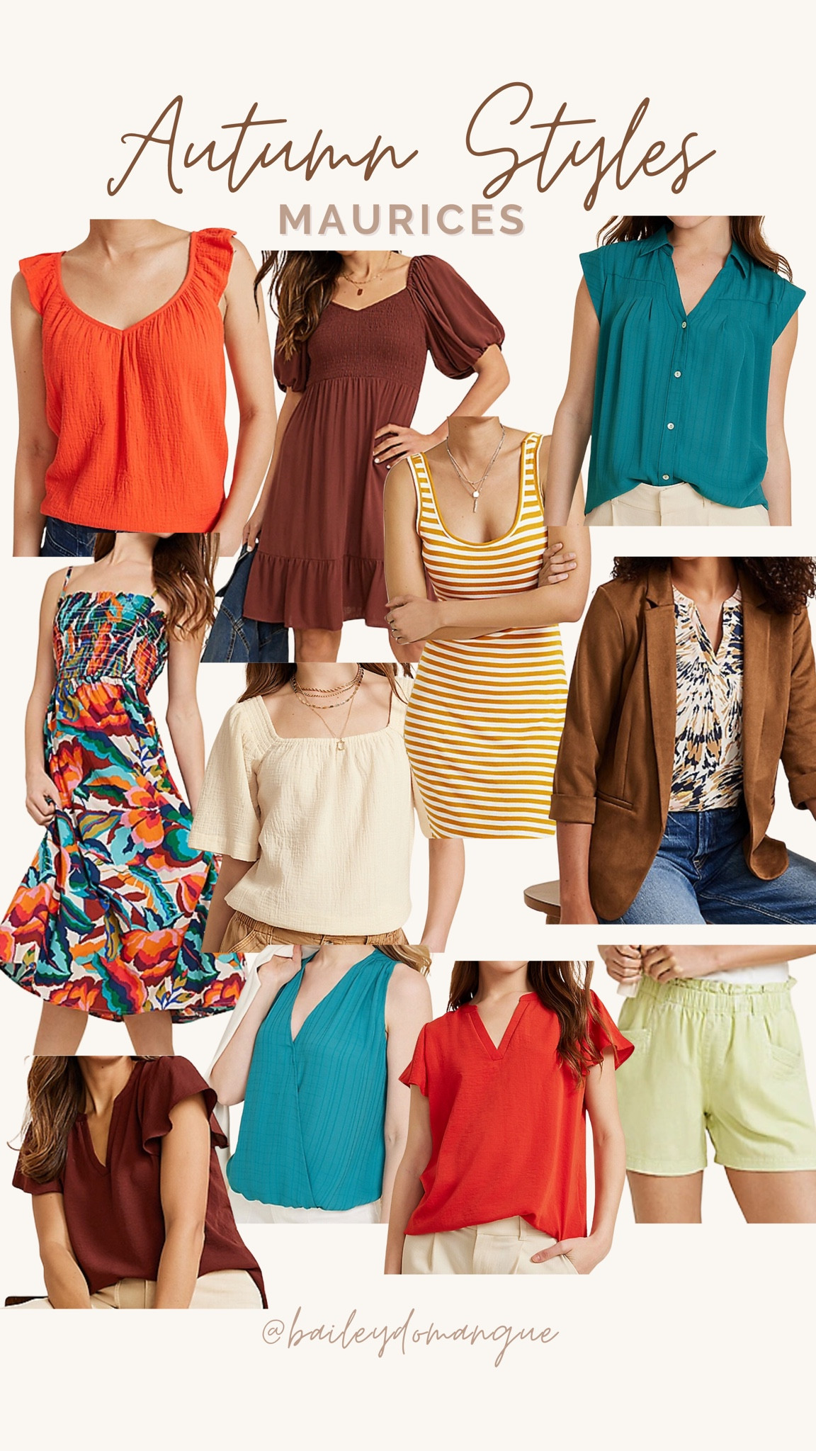 Autumn BEAUTIES from Maurices! 



DiscoverMaurices, HOC Autumn, House of Colour, Dark Autumn, True Autumnn

#LTKStyleTip #LTKSeasonal #LTKFindsUnder50