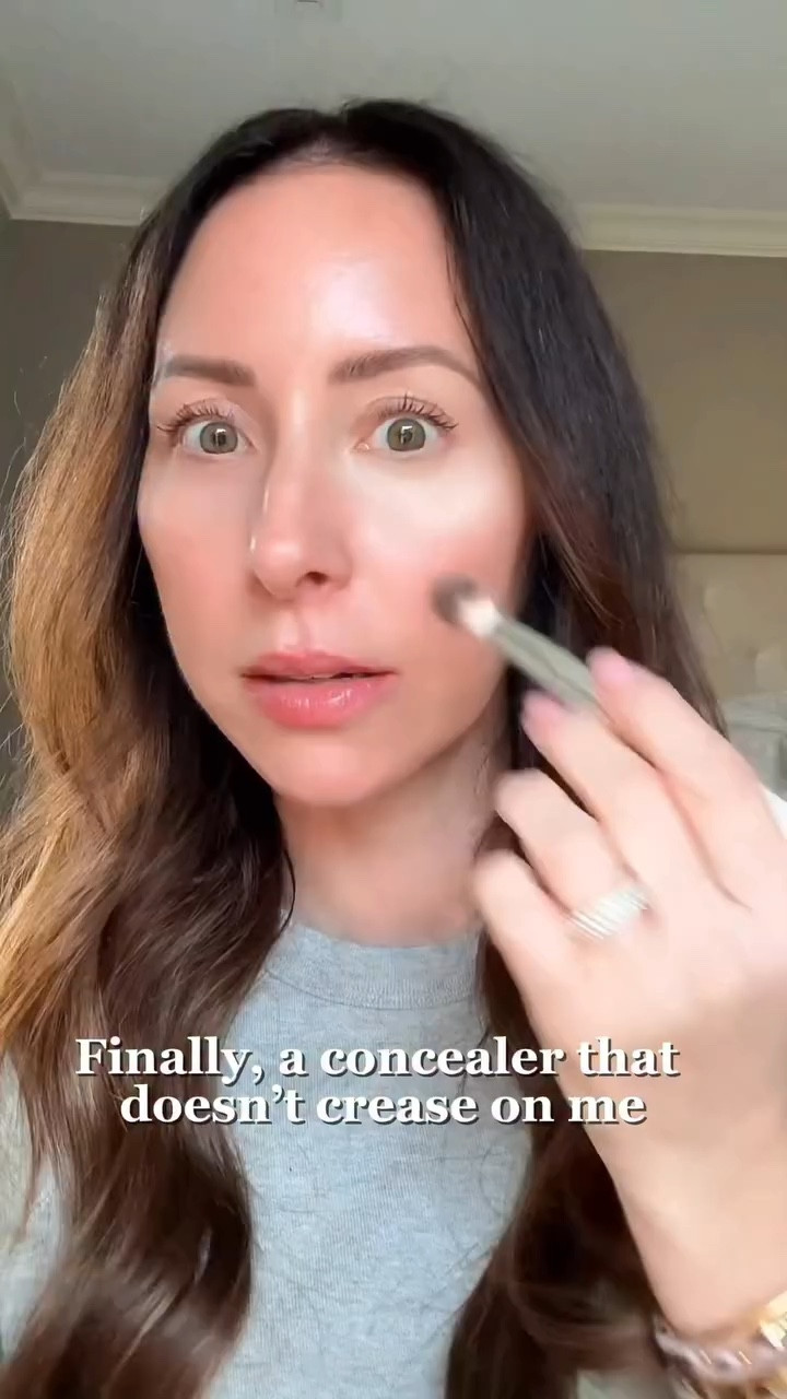 Finally, a concealer that doesn’t crease.

I’m 40 and an esthetician with dry skin, so I’m extremely picky about concealers.

I love how lightweight the new ILIA Skin Blur Serum Concealer is. It looks natural while still giving a brightening and blurring effect without having to set it with powder


#LTKOver40 #LTKBeauty #LTKU