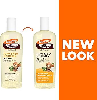 Palmer's Shea Formula Raw Shea Body Oil with Vitamin E, Deep Body Moisturizer to Soothe & Nourish... | Amazon (US)