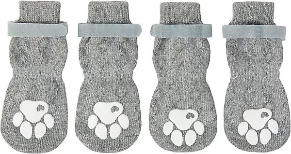 Frisco Non-Skid Cable Knit Dog Socks | Chewy.com
